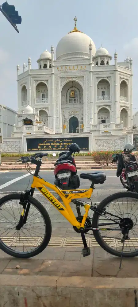 Jual sepeda wimcycle suspension 26
