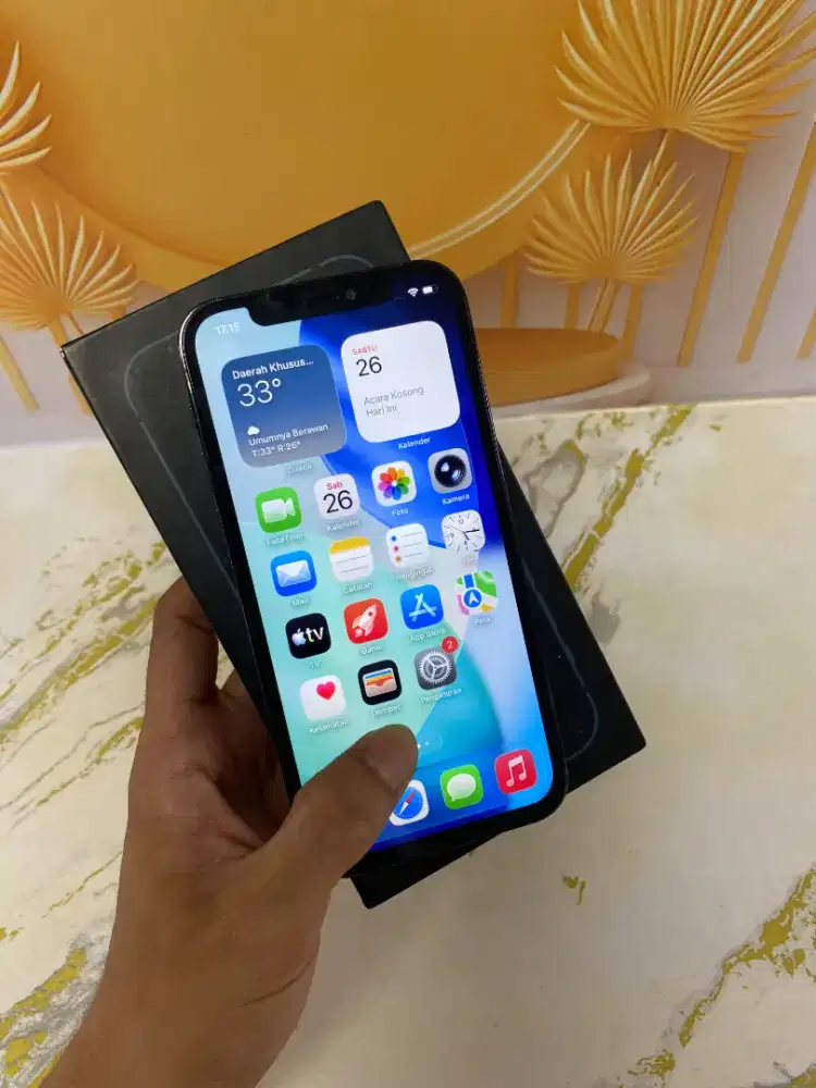 Iphone 12 pro 128 inter blue Fullset