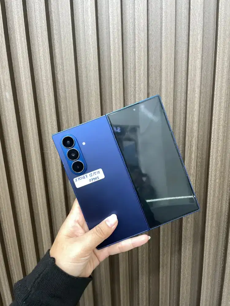 SAMSUNG ZFOLD 7 512GB SECOND LIKE NEW GARANSI ON FULSET MULUS NO MINUS