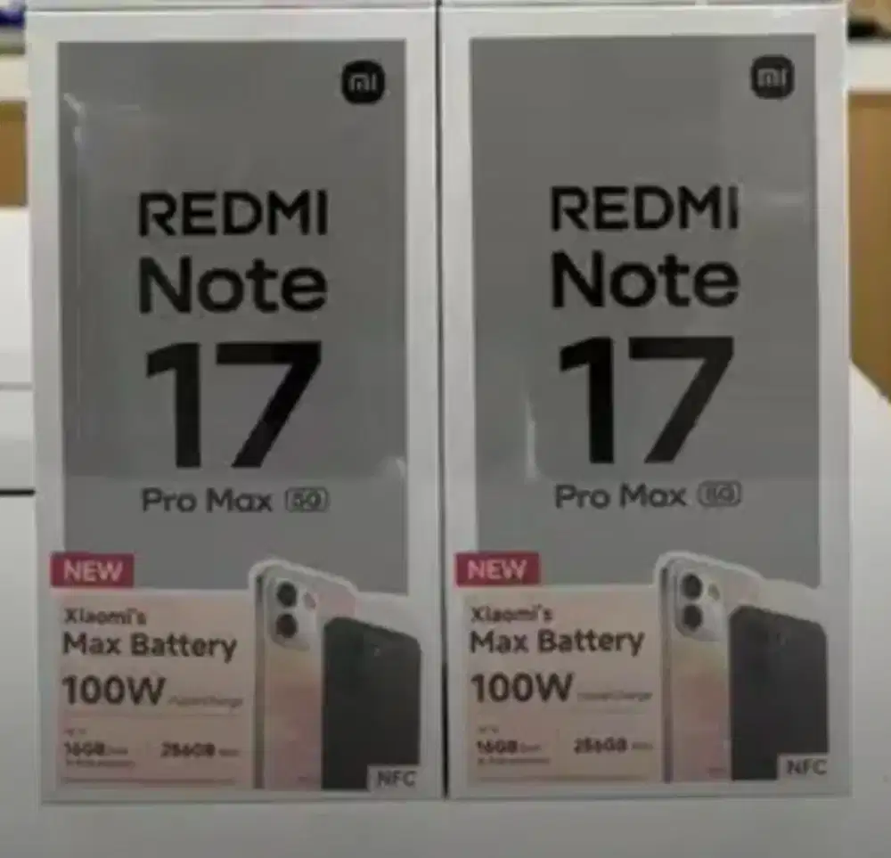 Redmi note 17 pro max 5G baru garansi resmi Bisa tt bisa kredit