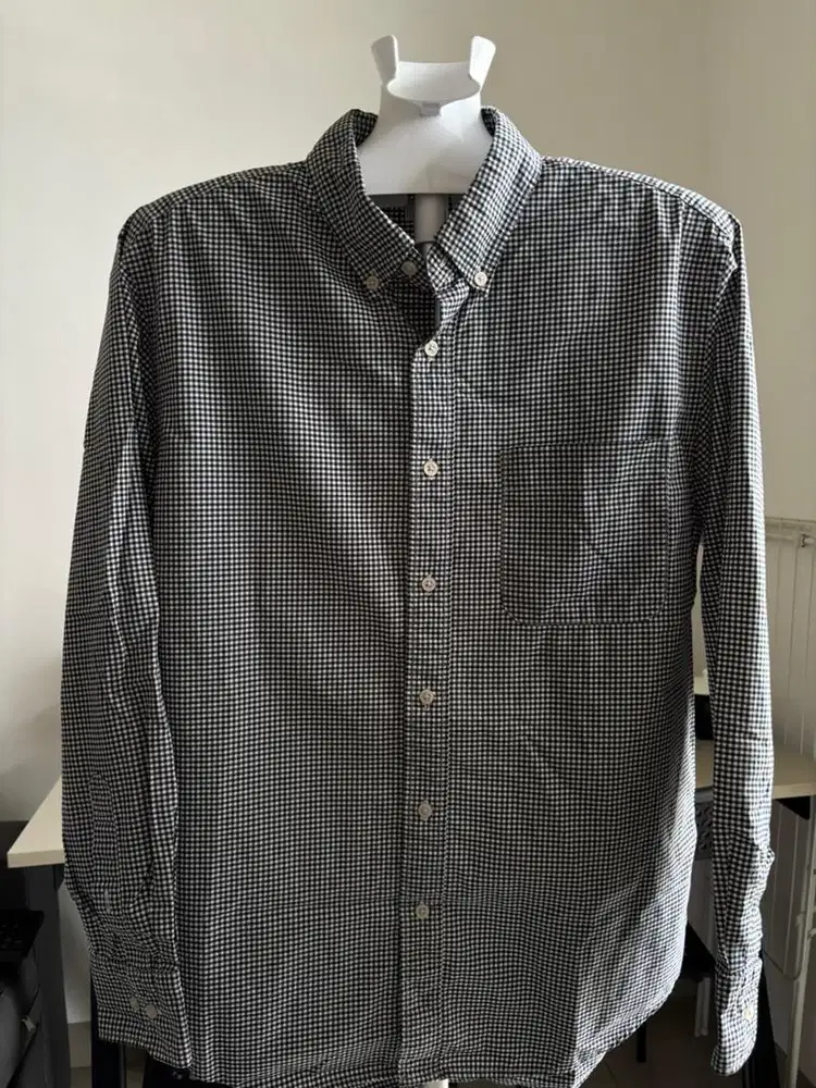 Kemeja Pria Lengan Panjang, Uniqlo Original size M