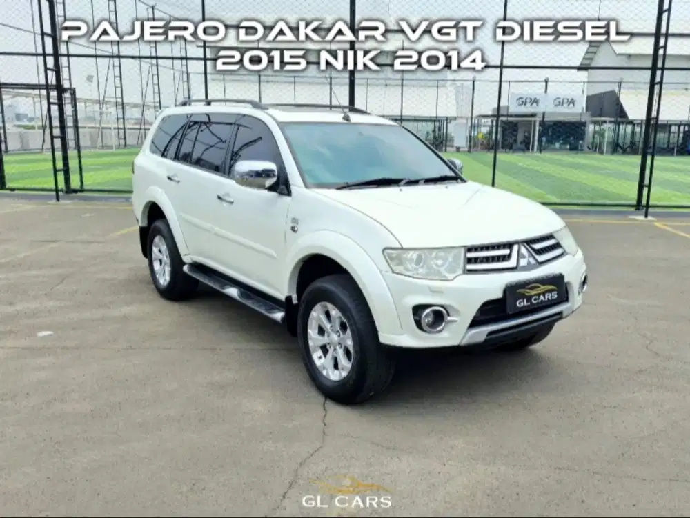 Pajero Dakar VGT Cash 4x2 A/t Mitsubishi 2015 Nik 2014 Solar Biasa Ok