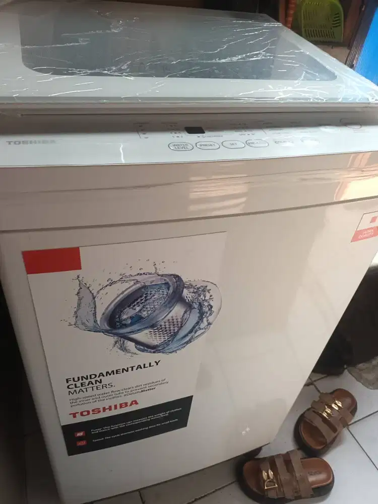 mesin cuci merek toshiba 1 tabung