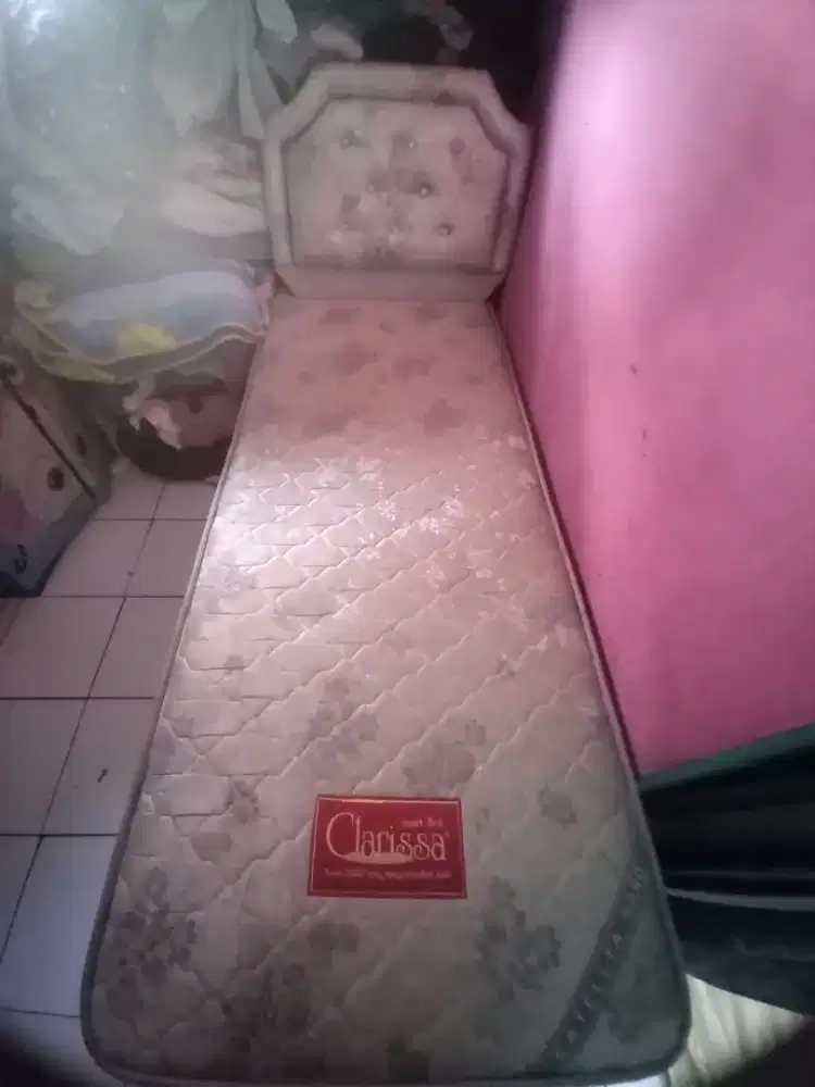 Jual Kasur Sorong Spring Bed 2in1 Merek Clarissa
