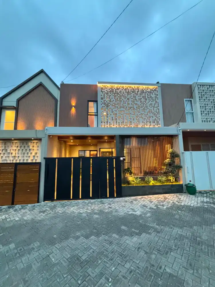 Free Biaya‼️Rumah Cantik Full Furnished Sukun Malang