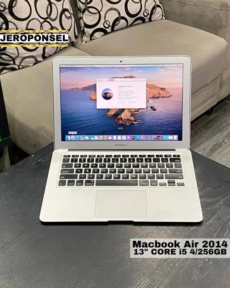 MACBOOK AIR 2014 13” 256GB CC RENDAH MURAH ORIGINAL GARANSI
