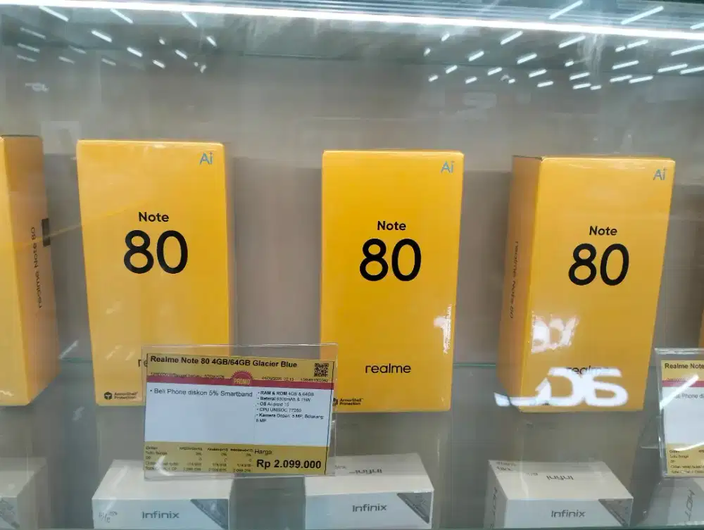 Realme Note 80 4/64GB  kredit tanpa dp