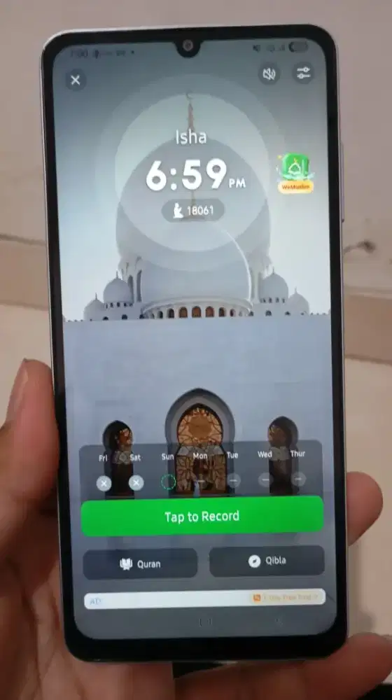 Samsung A06 4/128 pemakaian sendiri dari baru