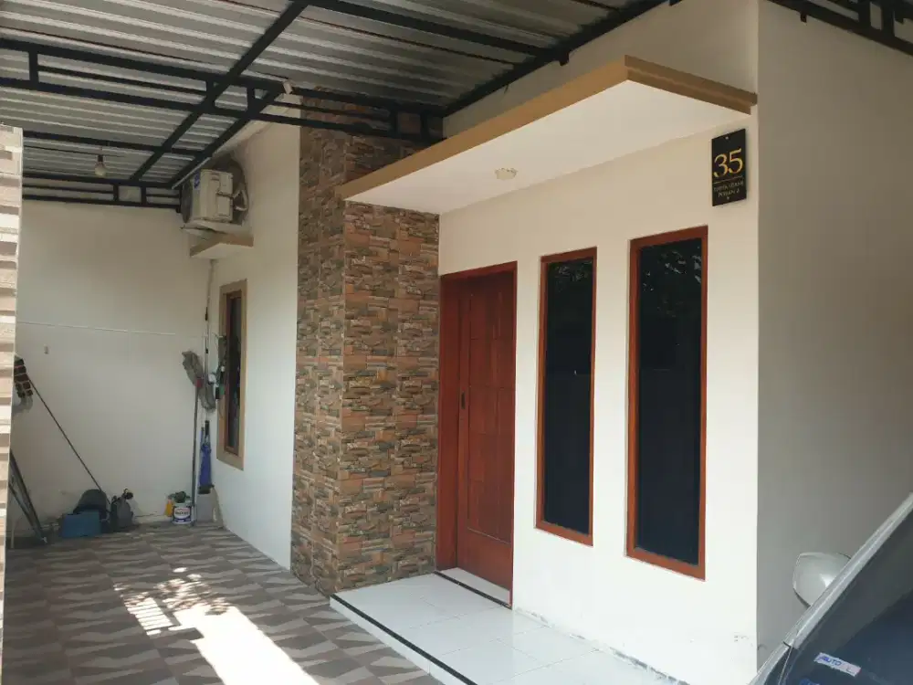 Rumah siap huni full bangunan full isi