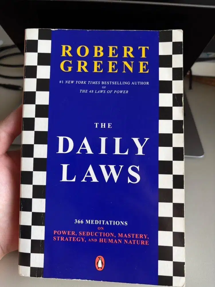 The Daily Laws by Robert Greene (Original, Inggris)