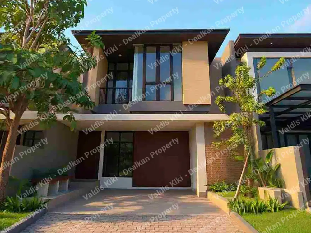 RUMAH MINIMALIS BARU GRESS DI WOODLAND CITRALAND SURABAYA BARAT