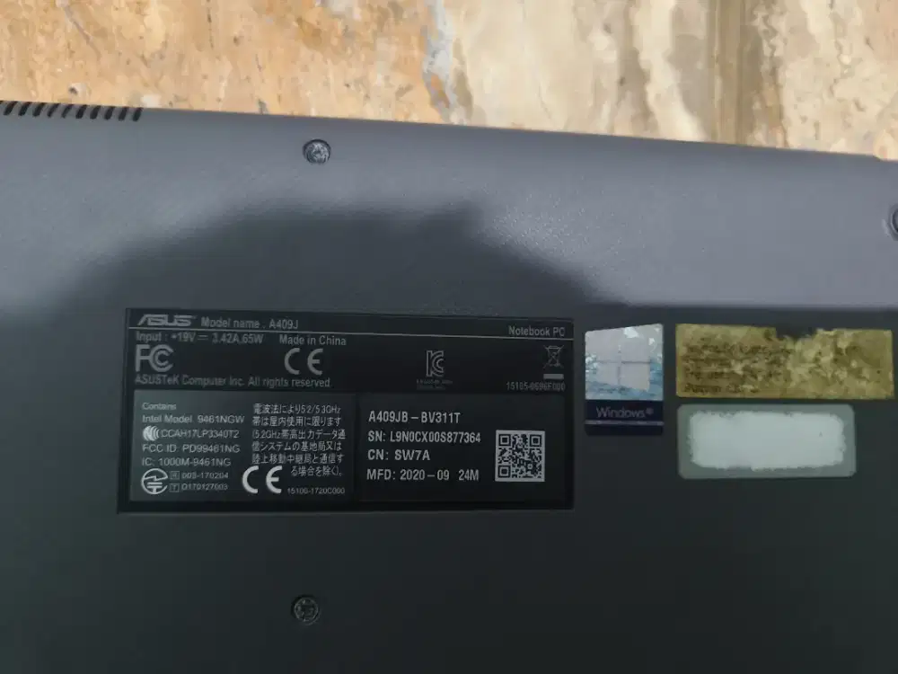 ASUS A409JB – i3 Gen 10 | RAM 12GB