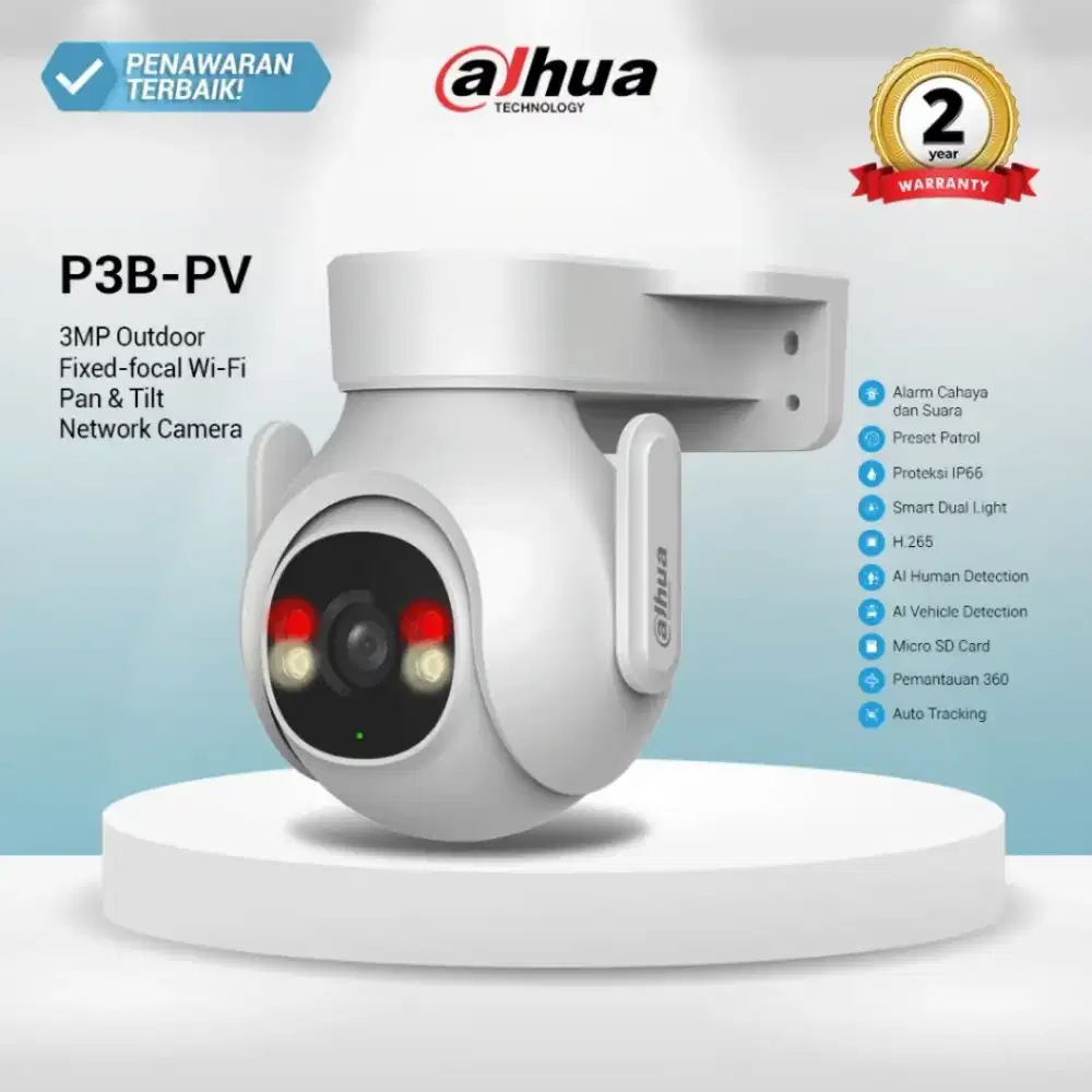 SMART CCTV OUTDOOR DAHUA 3MP