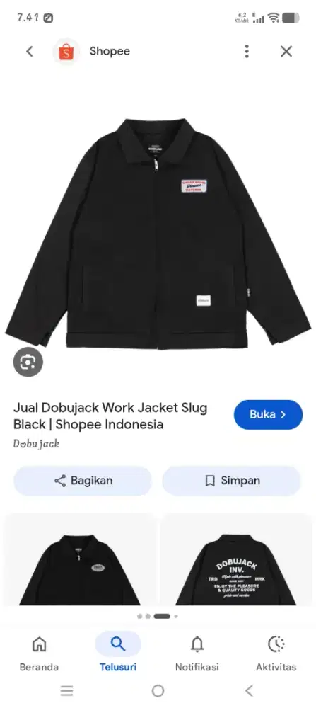 Jaket ori dobujack