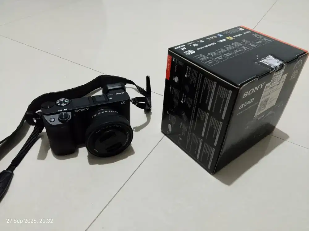 Kamera sony A6400 gress