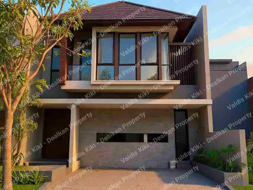 RUMAH MINIMALIS BARU GRESS DI WOODLAND CITRALAND SURABAYA BARAT