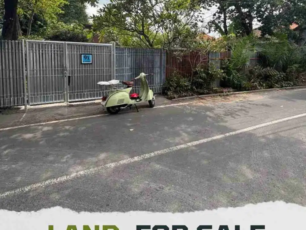 Dijual tanah kosong lokasi kerobokan dekat ke bali kiddy school/seminyak bidadari/petitenget / Umalas