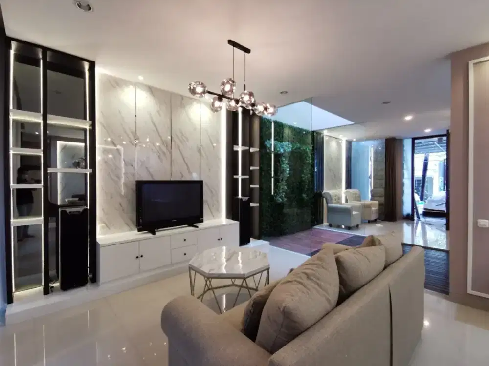 Rumah Mewah Full Furniture Perum Riverside Cluster Hotel Harris