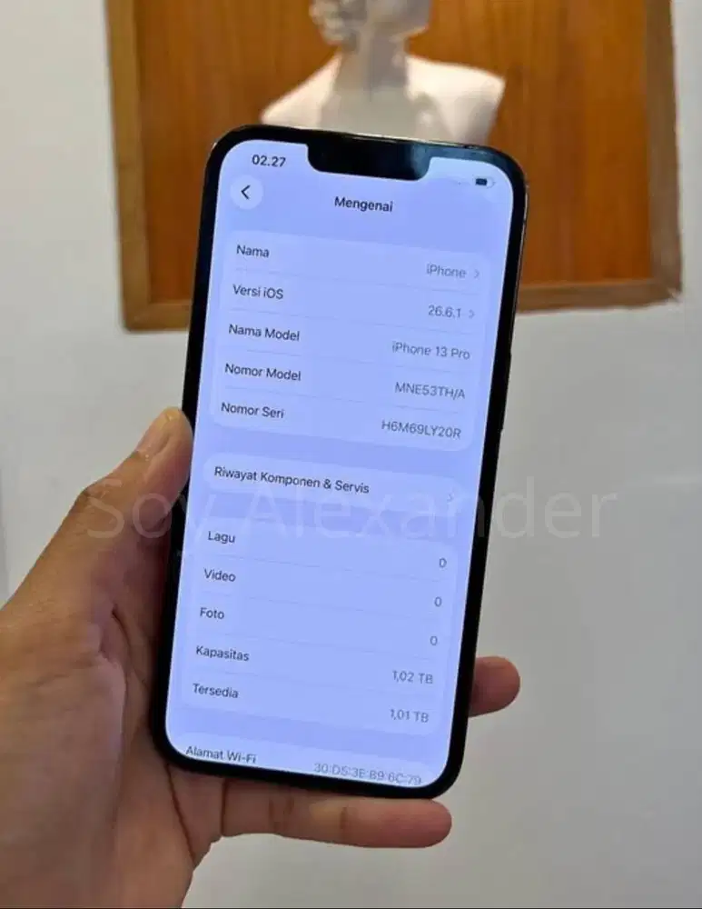 JUAL !! IPHONE 13 PRO 1 TB