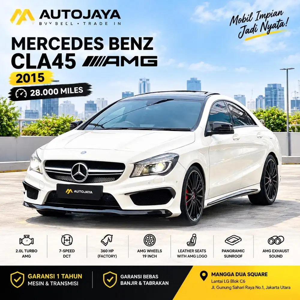 Mercedes Benz CLA45 AMG Sportscar Killer 2014 2015