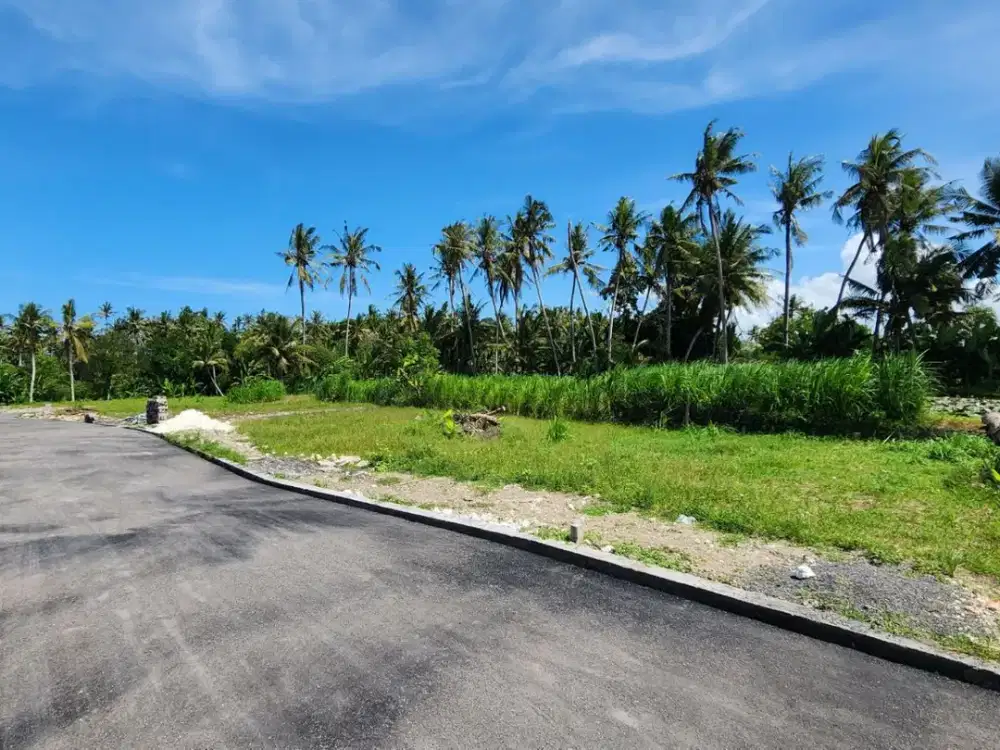 Dijual tanah kavling view sawah di Pering, Blahbatuh, Gianyar. Lokasi strategis, unit terbatas !!!