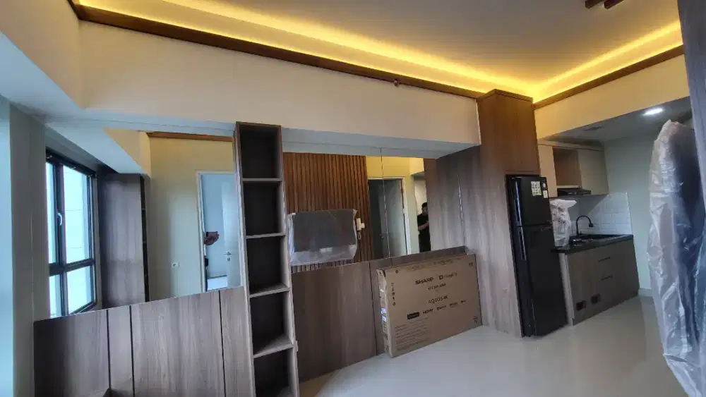 Jasa desain interior fully furnished apartemen the springlake view