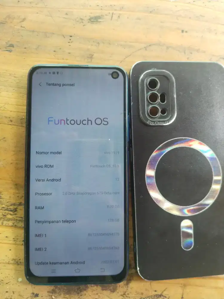 Vivo V19 8/128gb murah meriah