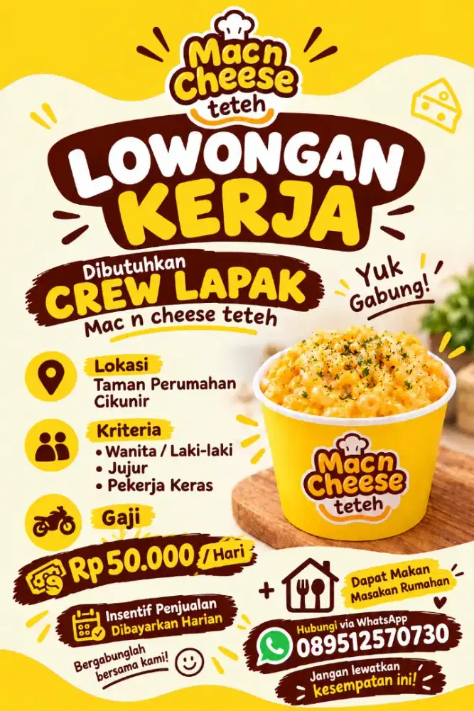 Crew lapak jualan