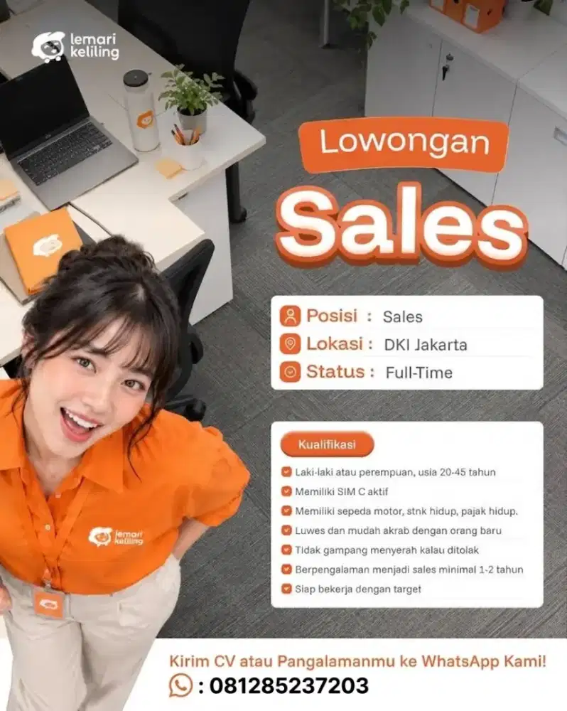 Lowongan Pekerjaan Salesman