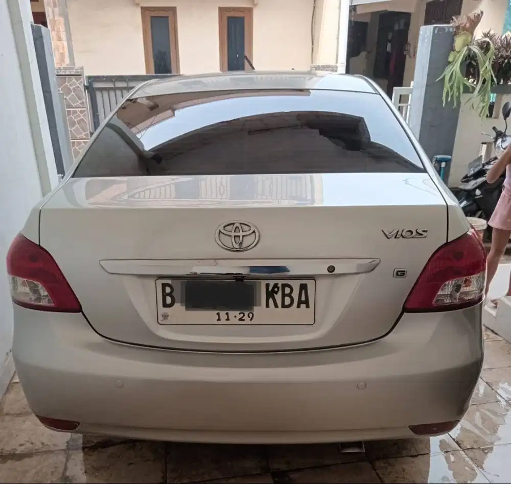 Toyota Vios Tipe G Manual 2008 Silver (Bukan Eks Taksi)