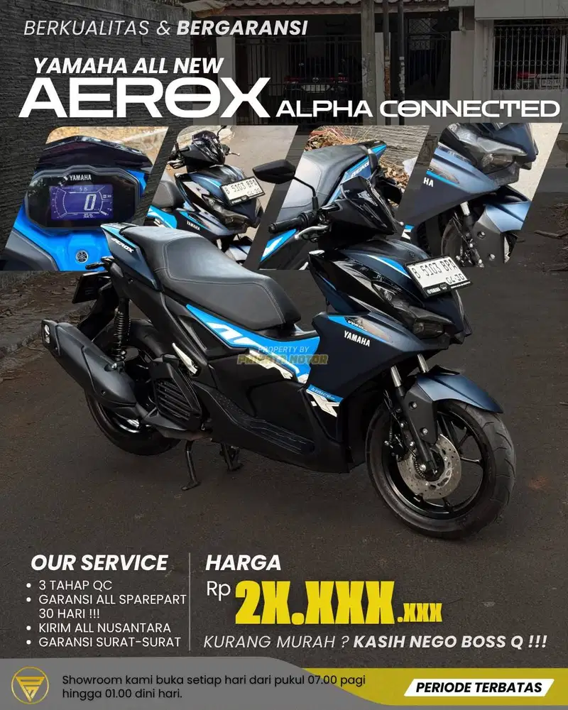 YAMAHA ALL NEW AEROX ALPHA 155 CONECTED 2025