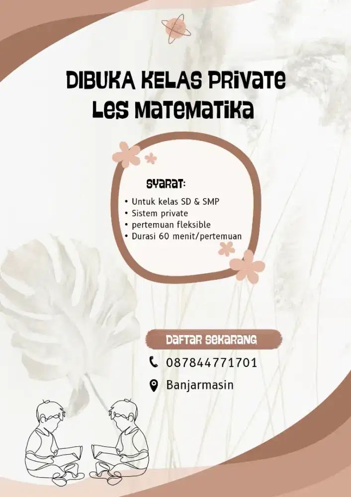 Les privat matematika
