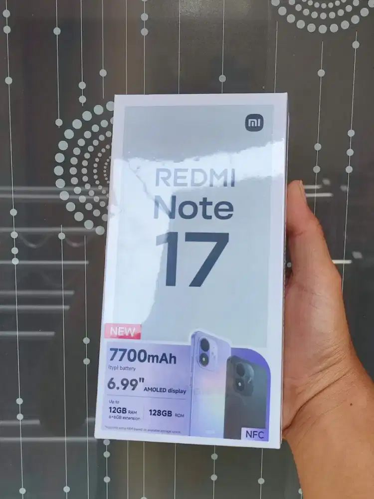 REDMI NOTE 17 RAM 6/128