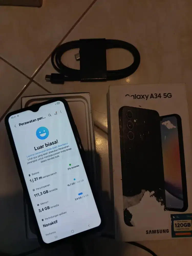 Samsung A34 5G 8+8/128 GB