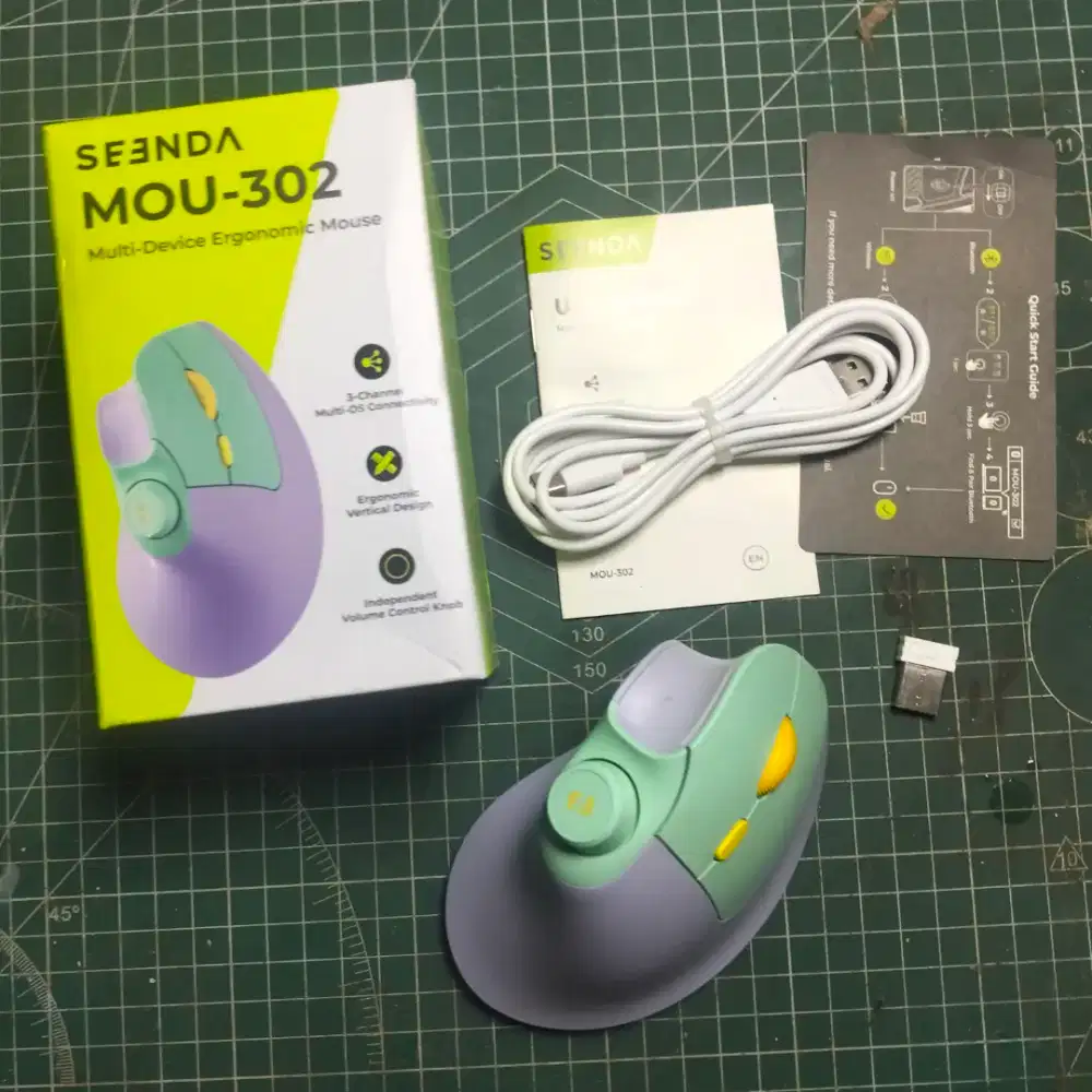 Mouse second wireless Bluetooth wired