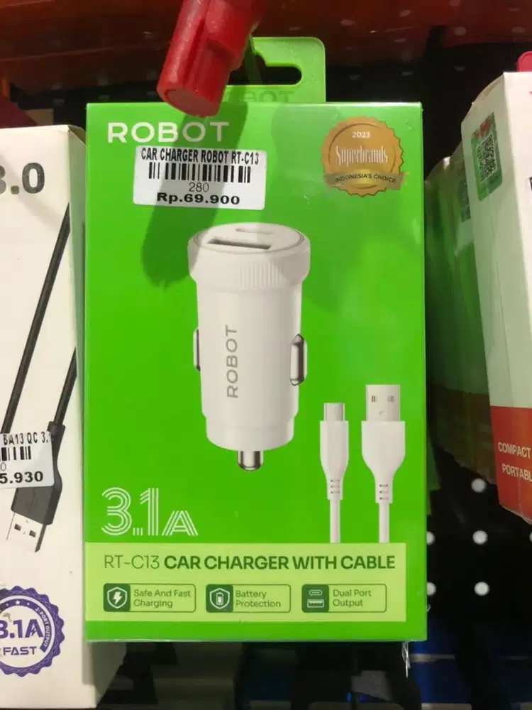 CAR CHARGER ROBOT RT - C13 | ATLANTIS DAHSYAT