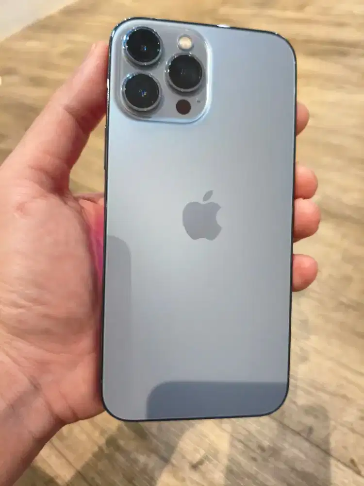 I-Phone 13 pro max 128gb warna Sierra blue
