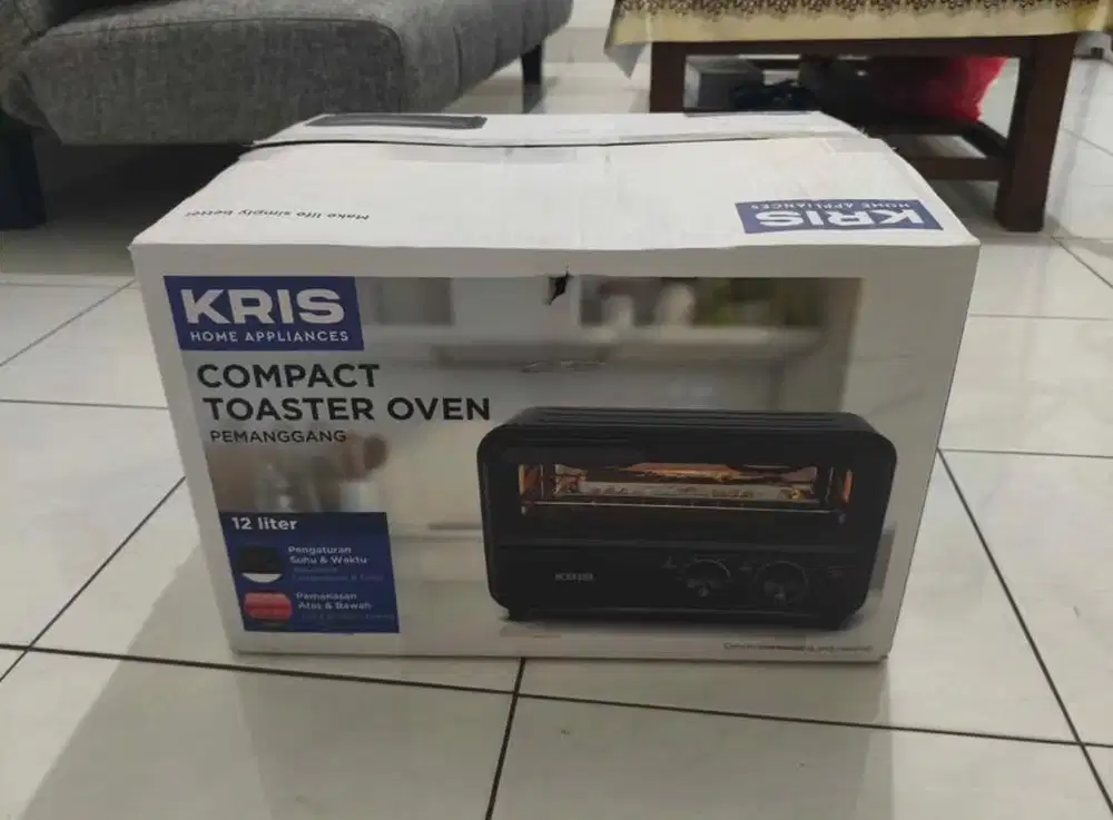 Compat Toaster Oven Kris 12 Liter