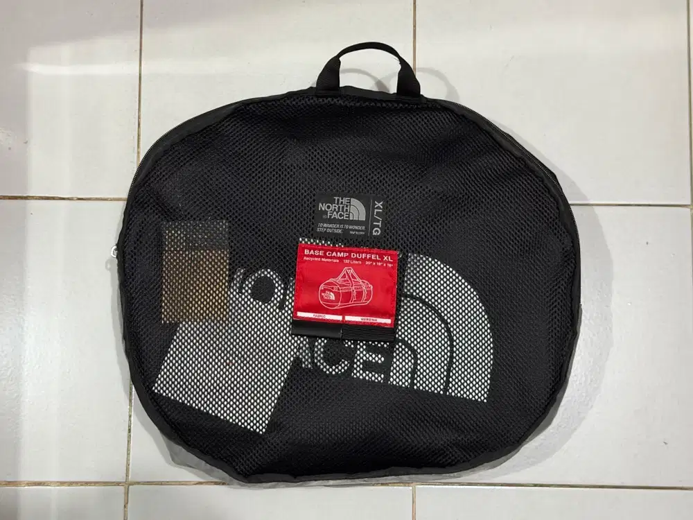The North Face Base Camp Duffel XL (132 Liter) Black - Original