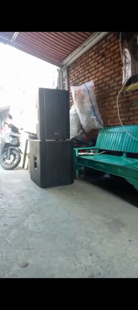 Sound syistem spiker aktif 15inc satu paket