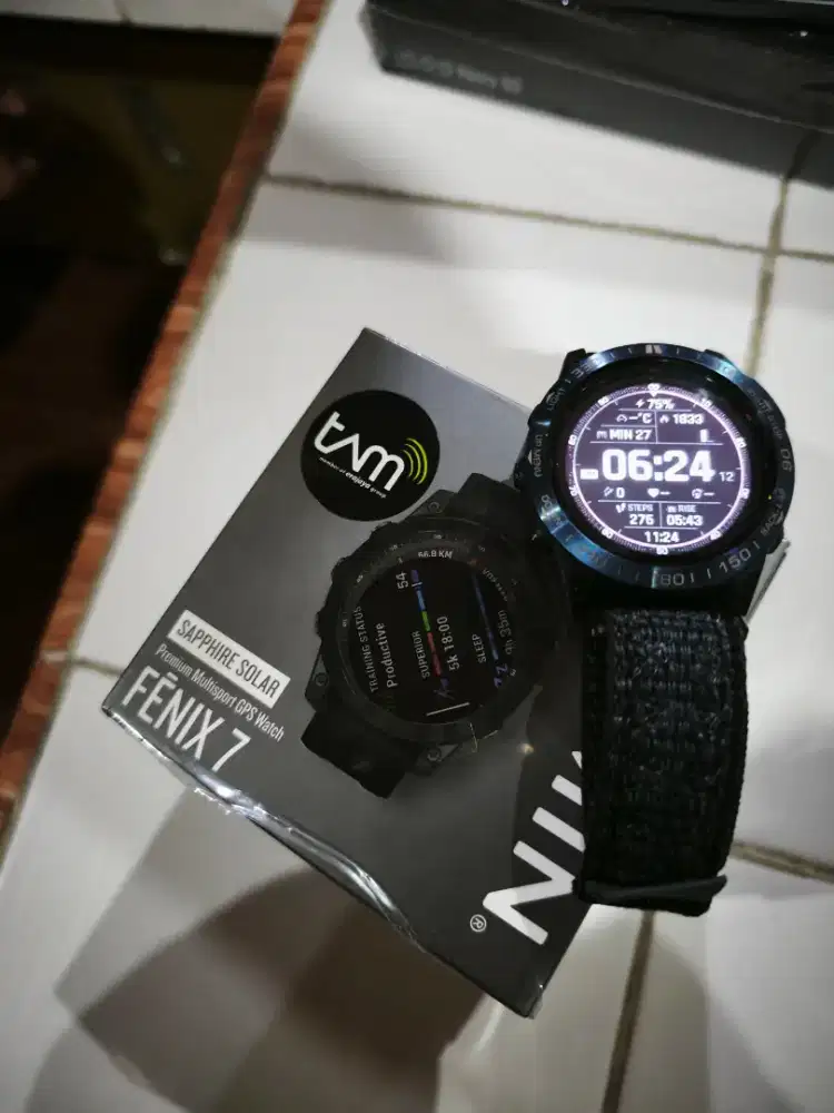 SMARTWATCH GARMIN FENIX 7 solar saphire