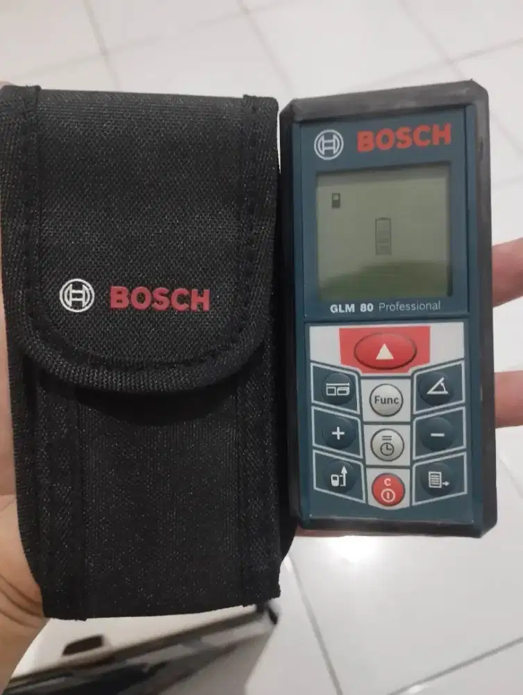 Bosch GLM 80 Laser Distance Meter - Mulus Seperti Baru