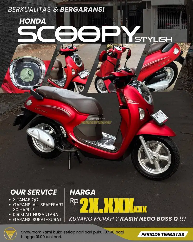 HONDA ALL NEW SCOOPY STYLISH SMARTKEY 2025