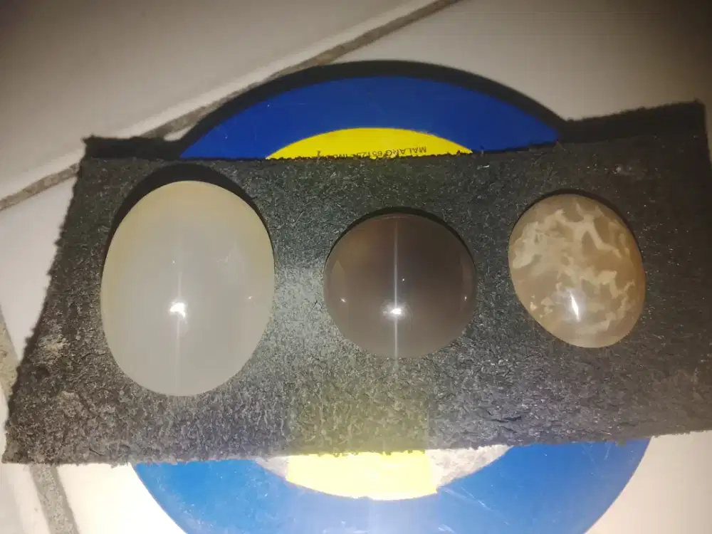 Batu akik. Losten angur 3pcs.