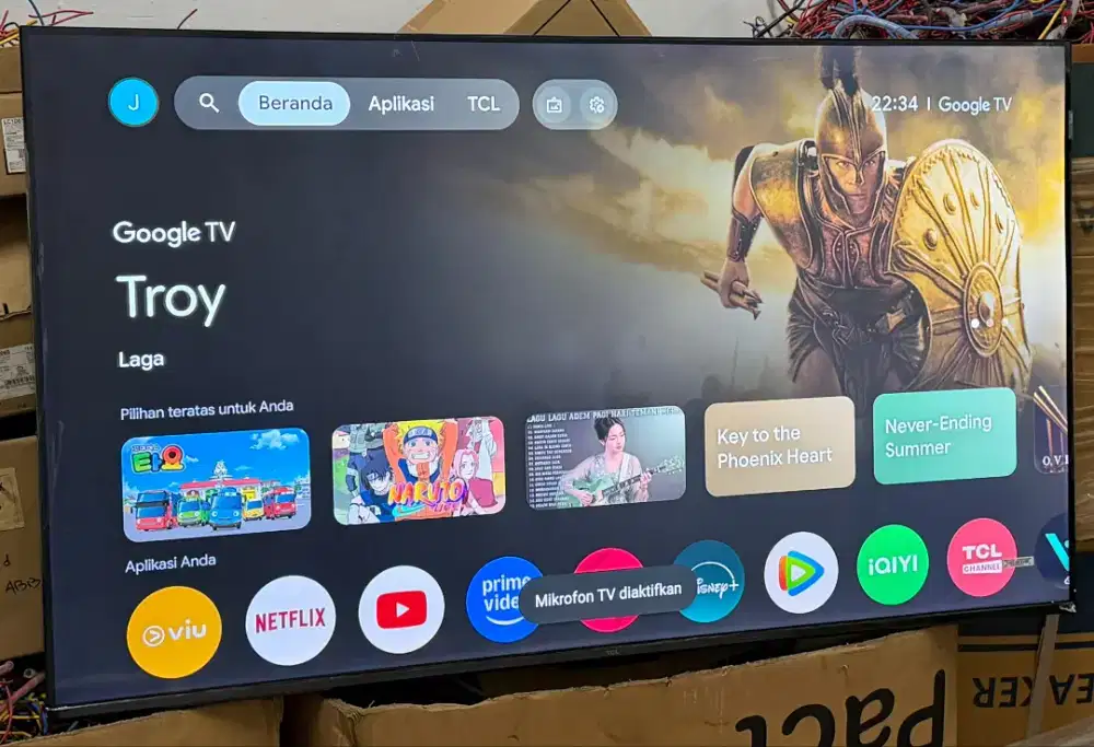 TCL QLED LED SMART TV 4K UHD 50 (50P7K)