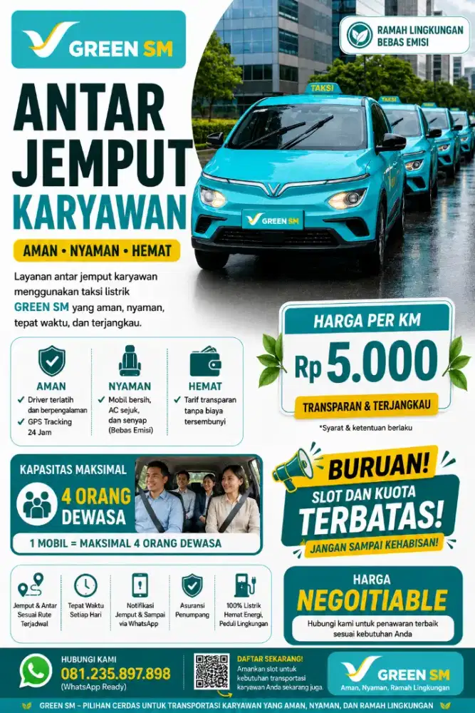 Jasa Antar Jemput Karyawan Banyak Bonusnya