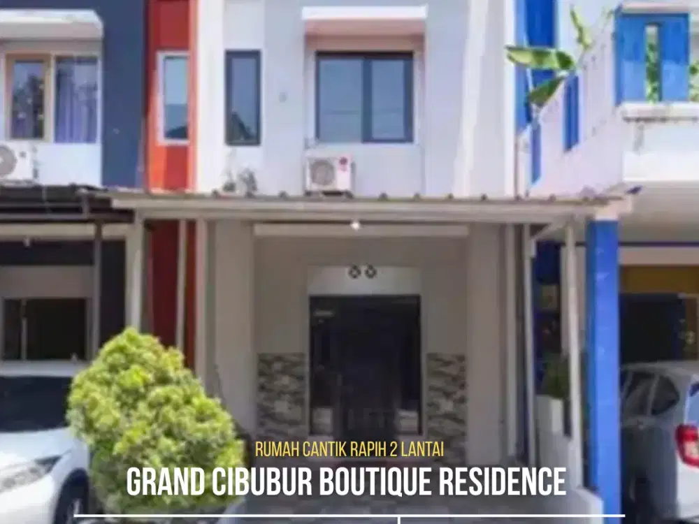 RUMAH CANTIK 2 LANTAI DI GRAND CIBUBUR DEPAN MALL CIPUTRA