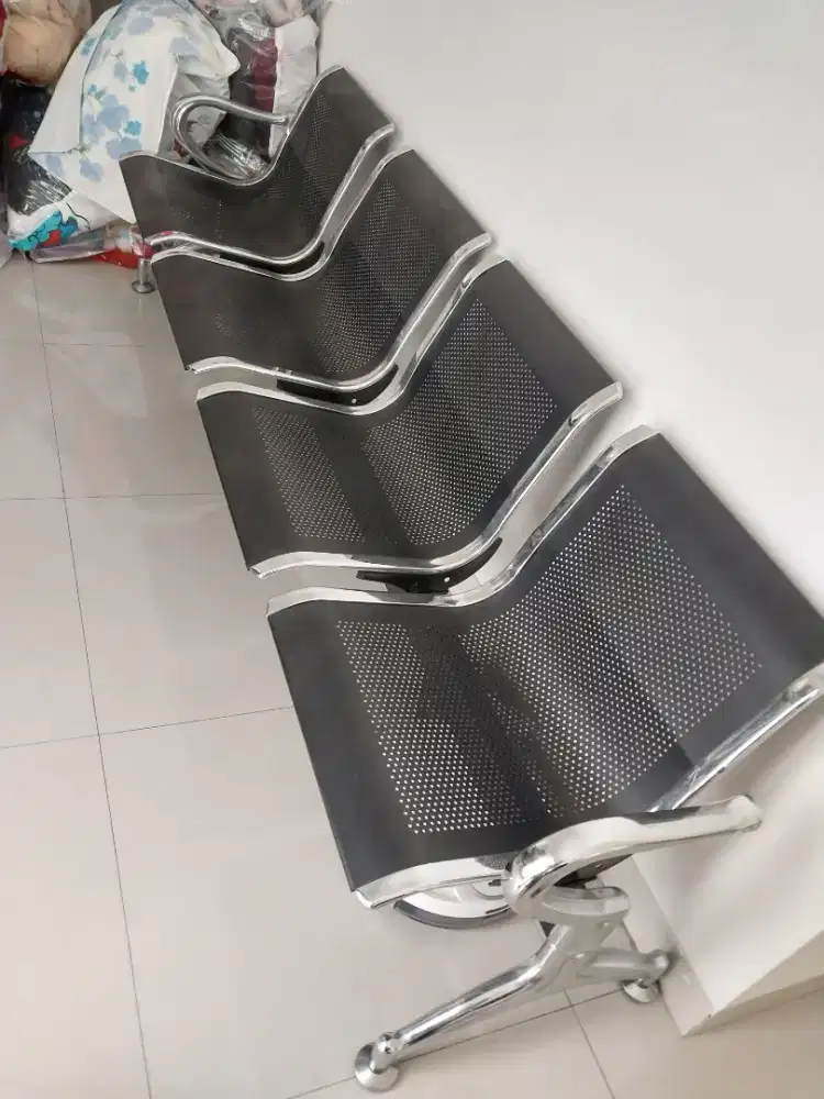 Kursi Tunggu Kantor  Atau Klinik Ruang Tunggu 4 Seat