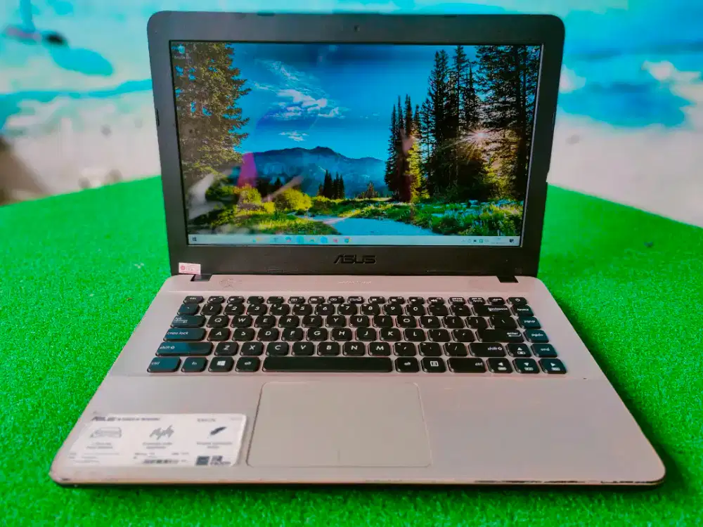Asus X441N Intel N3350 SSD 128GB Kenceng Laptop Pelajar Mahasiswa