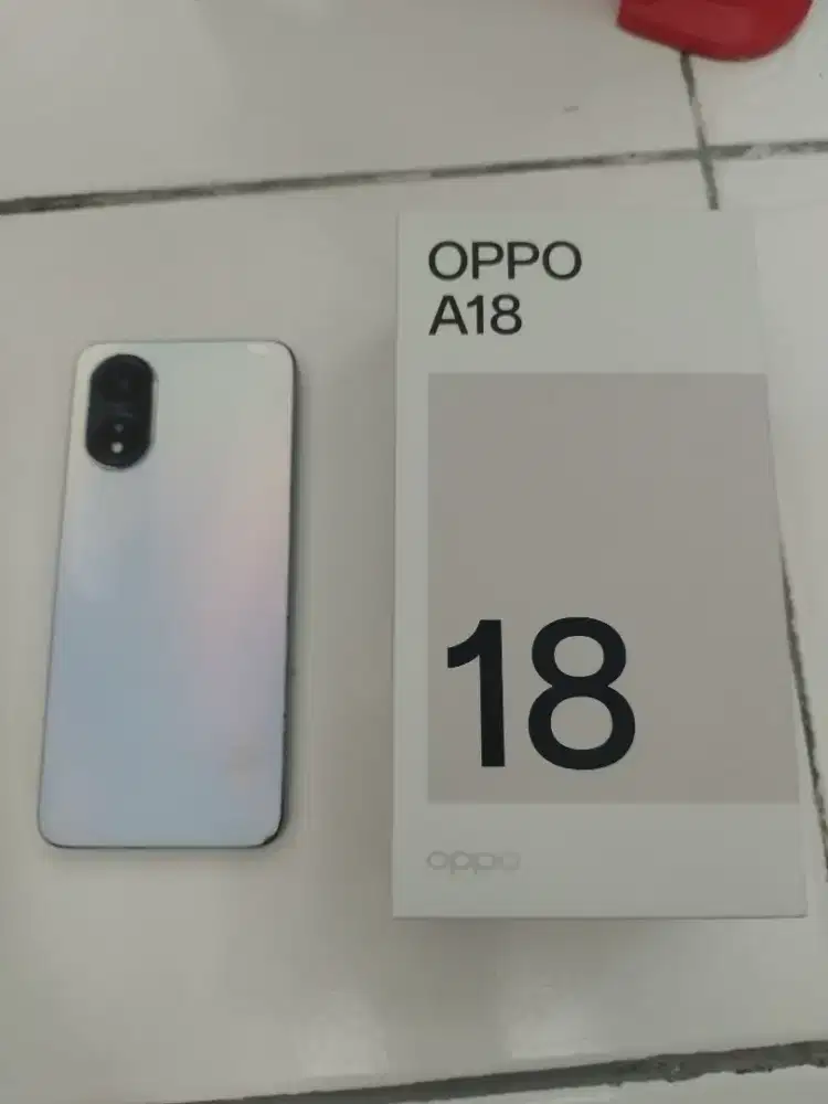 Oppo A18 mulus dus lengkap